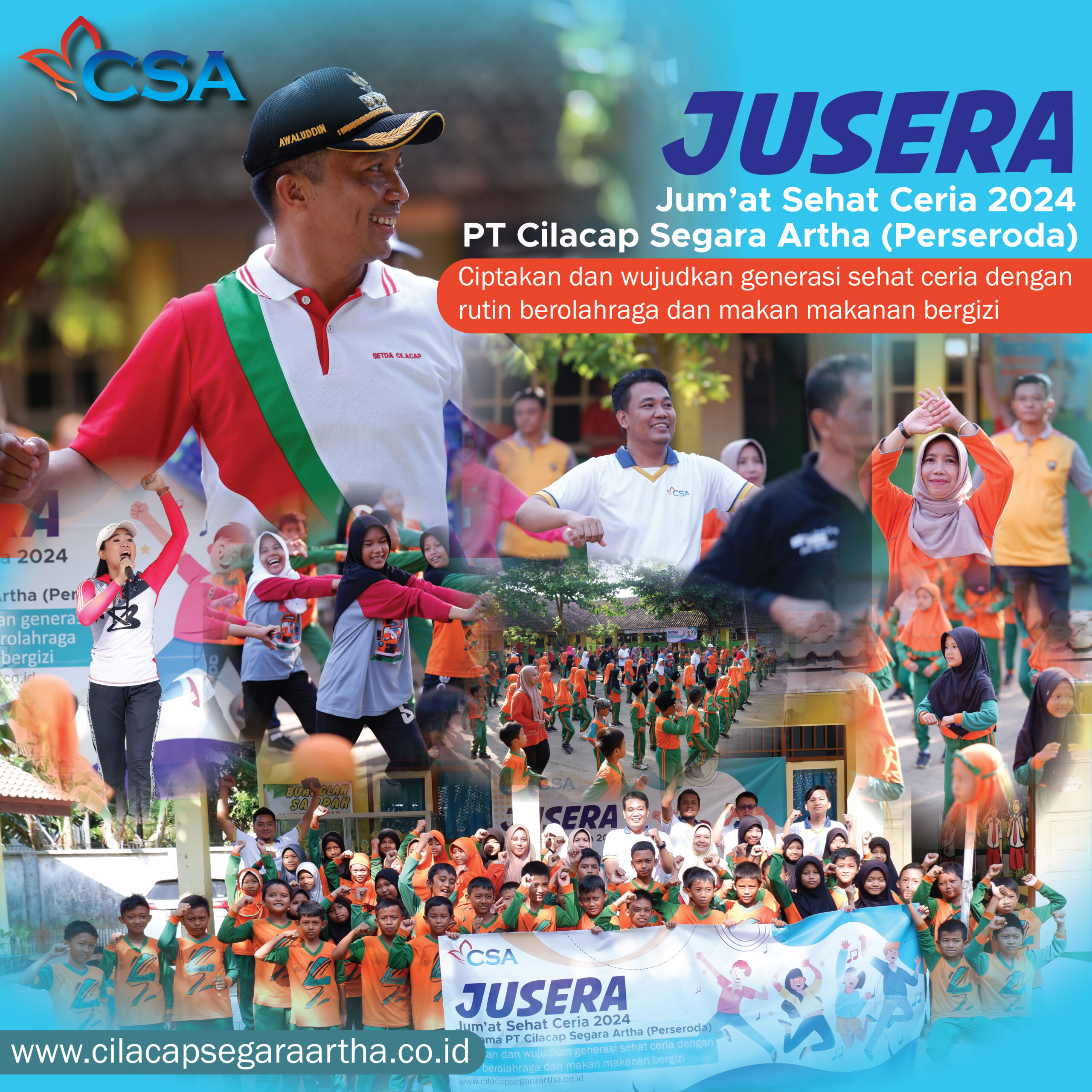 Pelaksanaan Program Jusera PT Cilacap Segara Artha di SDN Lomanis 02