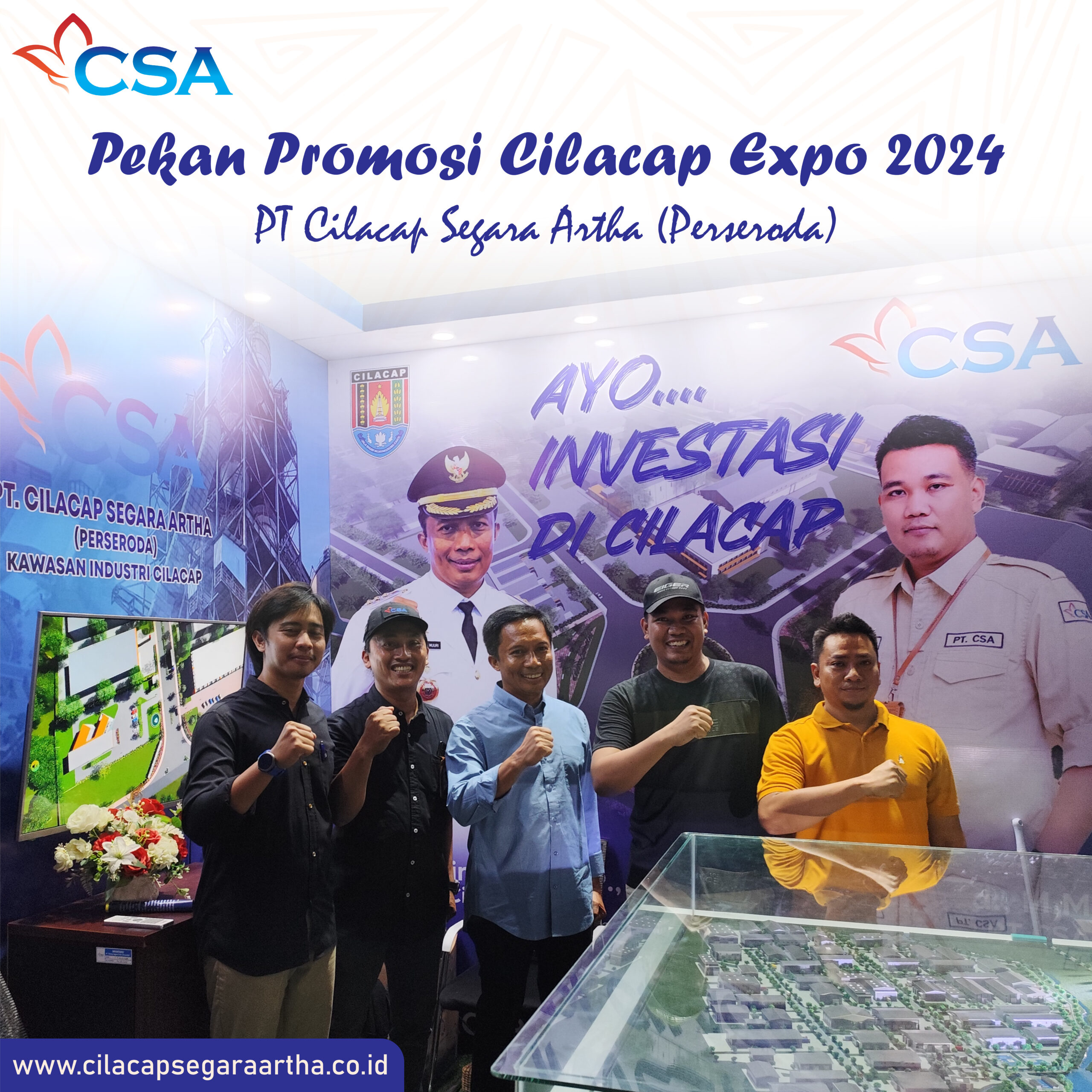 PT Cilacap Segara Artha (Perseroda) Mengikuti Pekan Promosi Cilacap Expo 2024
